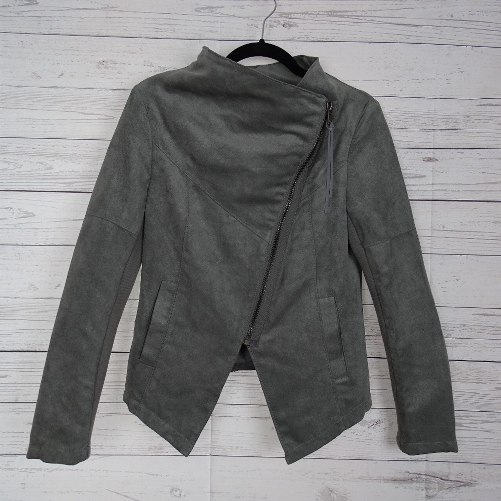 Divided H&M Grey Moto style Jacket